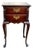 Mahogany Nightstand End Side Table Queen Anne 2 Drawer Vintage For Sale