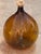 Traditional Amber Glass Demijohn, Labeled Clos Du Roy For Sale - Image 3 of 5