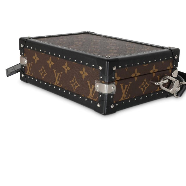 Monogram Macassar Canvas Clutch Box For Sale In New York - Image 6 of 9