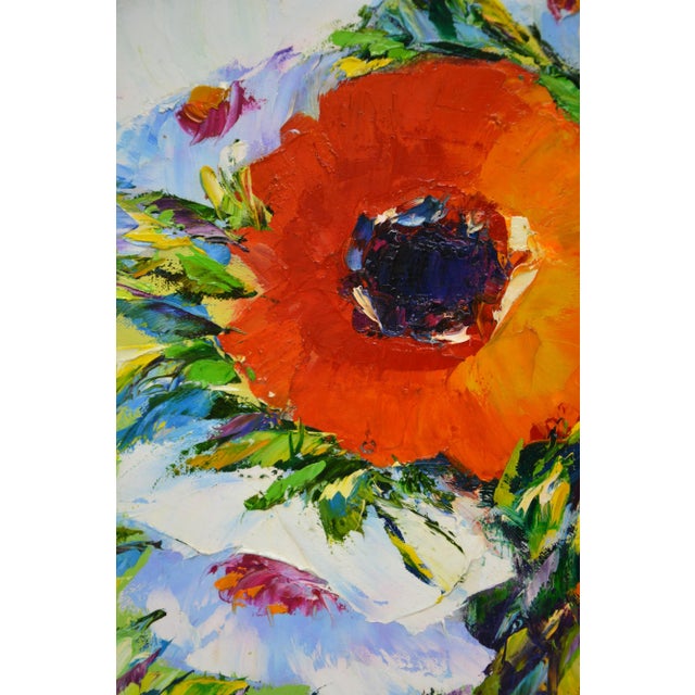 Early 21st Century Anemones 20.Modern Original Painting. For Sale - Image 5 of 10