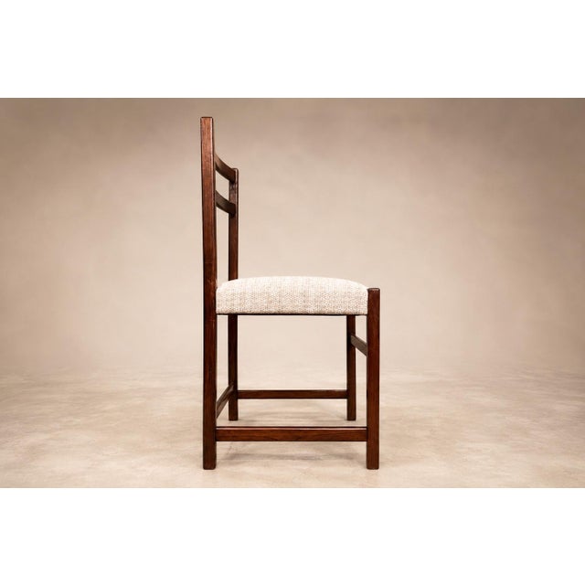 Monumental Set of Twelve Brazilian Modern Rosewood Dining Chairs by Celina Brazil, 1960s For Sale - Image 15 of 18