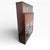 Mid-Century Stacking Bookcase with Drop Front Bureau and Glass Sliding Doors For Sale - Image 4 of 7