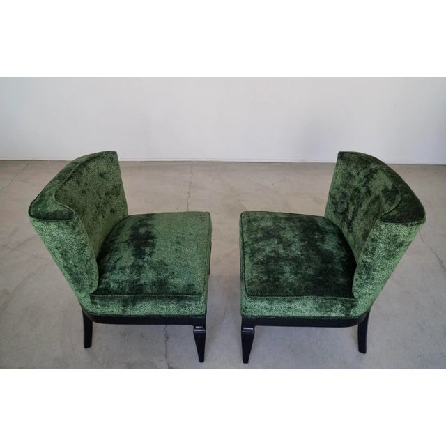 Hollywood Regency Lounge Chairs - a Pair For Sale In Los Angeles - Image 6 of 13
