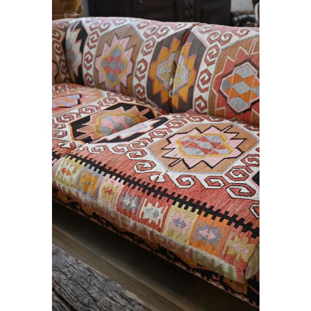 English George Smith Kilim Sofa For Sale - Image 10 of 13
