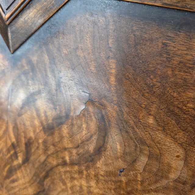 Late 19th Century William & Mary Style Walnut Domed Bureau Bookcase on Stand For Sale In Atlanta - Image 6 of 18