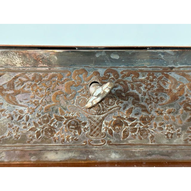 Early 20th Century Silver-Plated Metal Casket from WMF, Germany, 1890s For Sale - Image 5 of 18