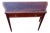 Late 20th Century Mahogany Inlaid Banded Console Table Tradition House For Sale