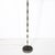 1960s 1960s Pair of MidCentury Geometric Polished Nickel & Gunmetal Floor Lamps by Gio Ponti For Sale - Image 5 of 15
