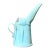 Vintage Aqua Abstract Ceramic Pitcher For Sale