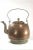 A very fine monumental classical 18th century hand-forged copper water kettle for the hearth fire used in the 18th century...