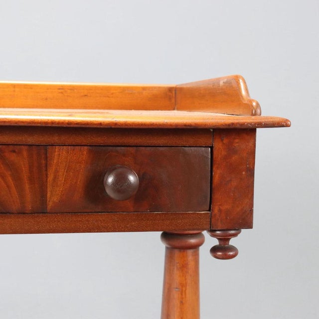Small Mahogany Writing Desk For Sale - Image 5 of 9
