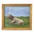 Resting Cow Painting by Dana Gibson For Sale
