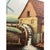 Beige Old Dutch Watermill Etching W/ Aquatint by Van Delft c.1930 For Sale - Image 8 of 12