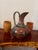 Vintage Tonalá Mexican Pottery Pitcher Vase With Handpainted Floral and Bird Motifs For Sale In Austin - Image 6 of 10