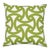 Schumacher x Trina Turk Santorini Print Indoor/Outdoor Pillow 20" in Fern For Sale