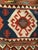19th Century 19th Century Caucasian Kazak Kilim, Geometric Pattern, Wool Flatweave, Blue & Green, 7' X 12' For Sale - Image 5 of 18