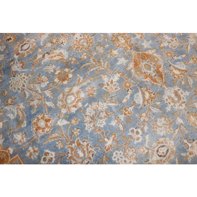 Vintage Persian Kashan - 8'8" x 12'3" For Sale In New York - Image 6 of 11