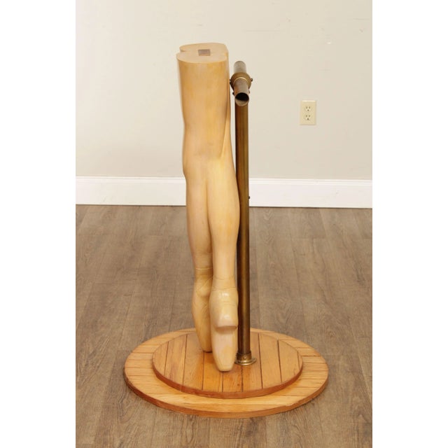 Wood At The Barre 'Benny And The Ballerina' Sculpture For Sale - Image 7 of 13