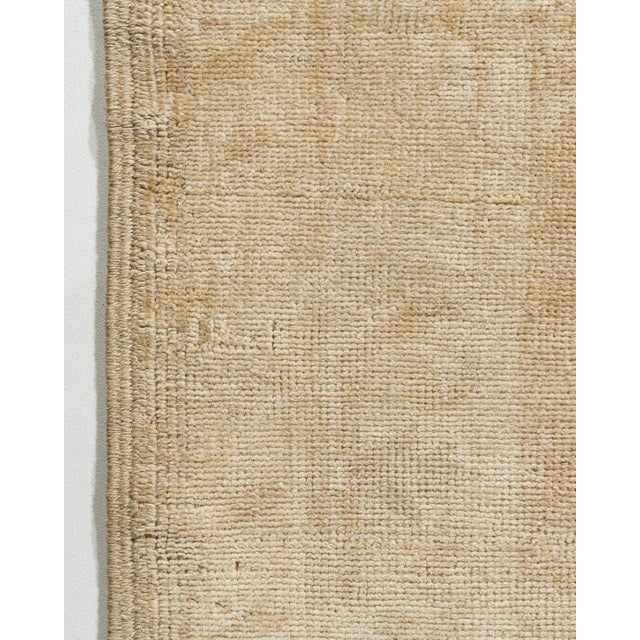 1940s 1940s Vintage Turkish Oushak Rug 4ft 8in X 8ft 9in For Sale - Image 5 of 12