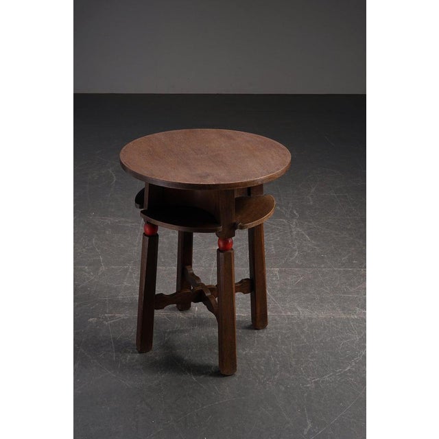 Art Deco Side Table, 1940s For Sale - Image 4 of 13