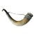 Circa 1897 Steer Horn Trophy With Pewter For Sale