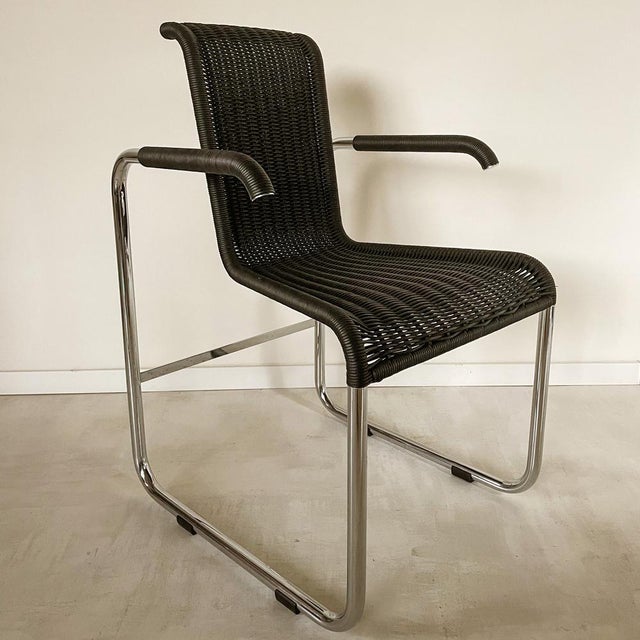 Cantilever Dining Chairs by Jean Prouvé for Tecta, 2000s, Set of 5 For Sale - Image 11 of 14