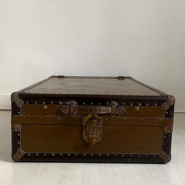 Vintage Dressing Trunk, 1930s For Sale - Image 6 of 8