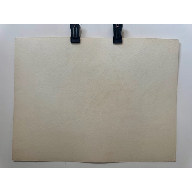Henry Emil Salloch Original Watercolor on Paper Wedgeport, Ns, Canada. 1953 For Sale In Atlanta - Image 6 of 7