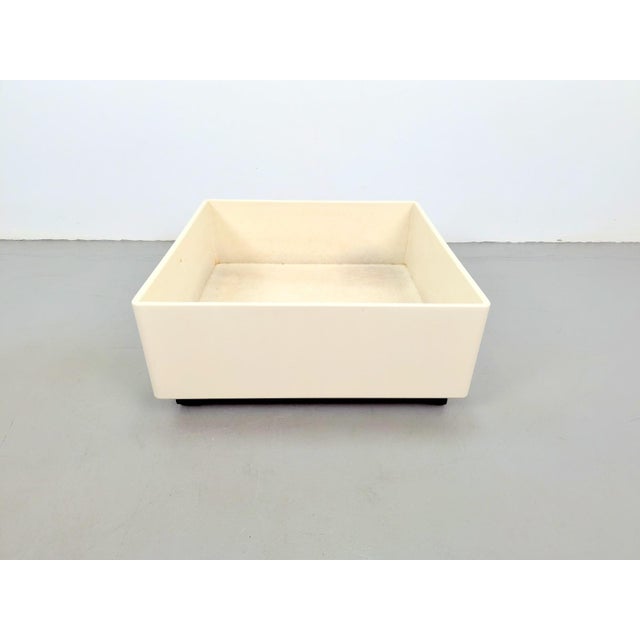 Vintage Space Age Planter on Wheels from Bauform / Wohnform, Germany, 1970s For Sale - Image 3 of 9