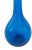 Blue Vintage Free-Blown Sapphire Blue Chestnut Form Flask For Sale - Image 8 of 9