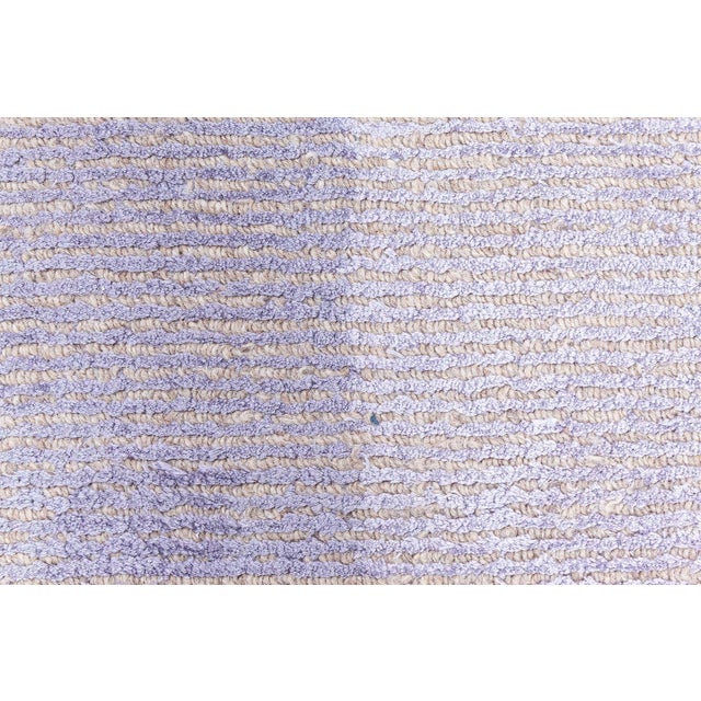 High-Quality Contemporary Valeno Grid rug by Doris Leslie Blau. Size: 11'1" × 16'9" (337 × 510 cm). The entire borderless...