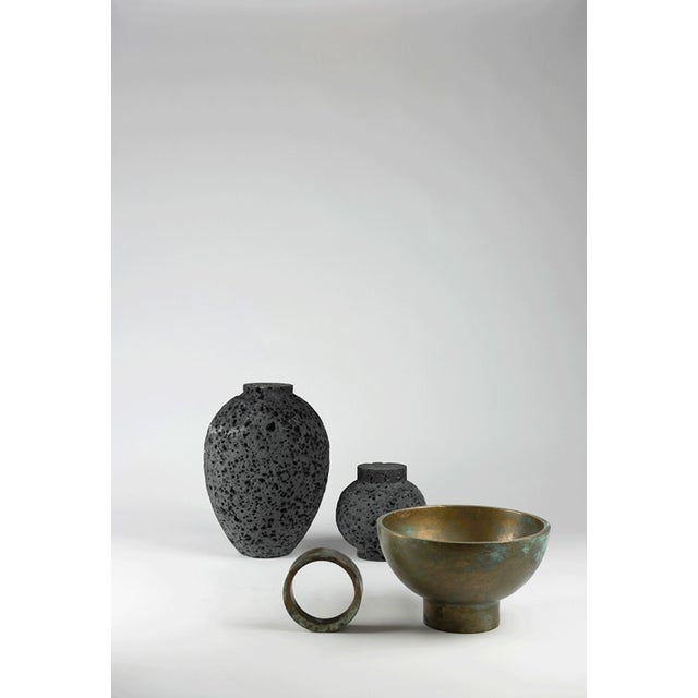 An Imagined Archaeology The collection explores the original value of matter and the constructive gesture. Lava stone,...