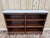 Large Louis XVI style bookcase in mahogany and marble. Signs of wear and tear consistent with age (all restorations...