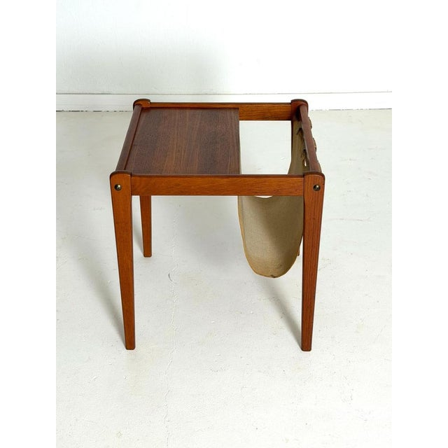 Danish Teak Side Table, 1960s For Sale - Image 11 of 13