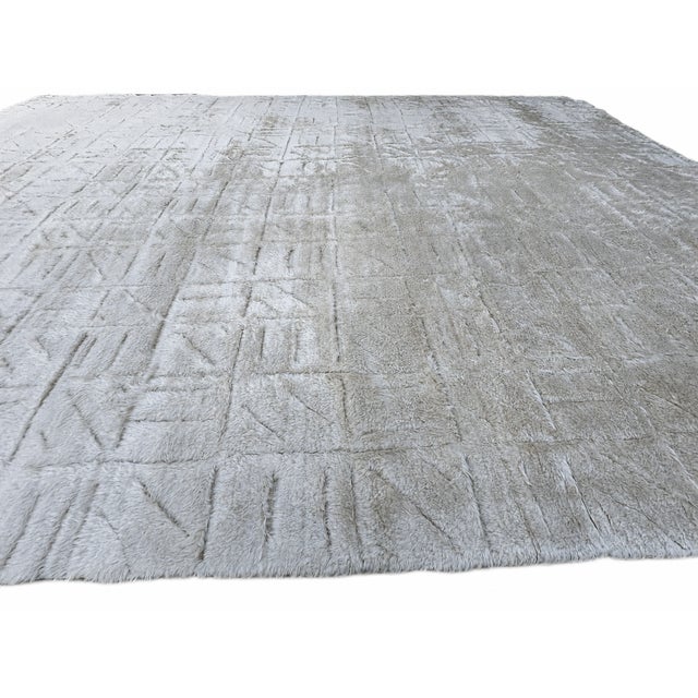 RH Restoration Hardware Kinari Wool Rug – 10' × 14' Ivory | 100% Long-Fiber Wool | Hand-Knotted | Sculptural High-Relief...