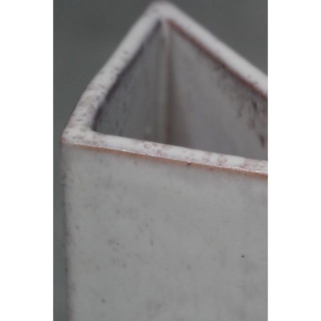 Brutalist Sculptural Ceramic Vase by Alessio Tasca for Nove Di Bassano, 1970s For Sale - Image 4 of 8