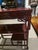 Chinese 1950s Chinese-Style Hardwood Console Table With Fretwork Apron and Lower Shelf For Sale - Image 3 of 7