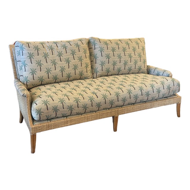 Orlando Diaz-Azcuy Collection for McGuire-Baker Furniture Sofa For Sale