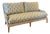 Orlando Diaz-Azcuy Collection for McGuire-Baker Furniture Sofa For Sale