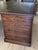 Wood Large Antique Partners Desk For Sale - Image 7 of 14