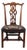 Antique Chippendale Side Chair With Needlepoint Seat C. Mid 19th Century For Sale