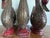 Three Large Asian Wood Carved Duck Statues With Mirror Inlay For Sale - Image 16 of 17