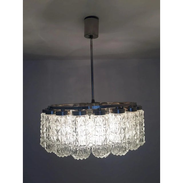 Vintage Chandelier in the Style of Kalmar, 1960s For Sale - Image 12 of 16
