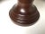 Early 20th Century Large Solid Mahogany Turned Wood Floor Vase For Sale - Image 4 of 10