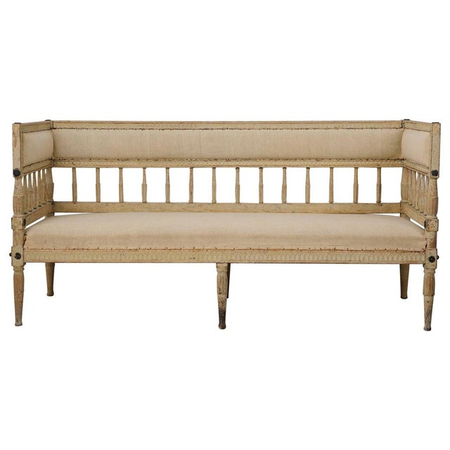 Antique Swedish Sofa, 1700s For Sale - Image 12 of 12