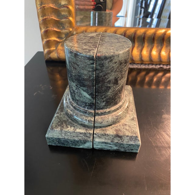 Vintage Marble Pillar Bookends a Pair Chairish