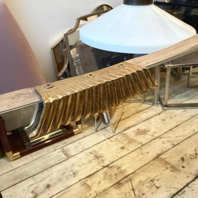 A stunning pair of Mid-century Modern big wall mirrors in the highly sought-after Gio Ponti Style, dating from the 1950s....