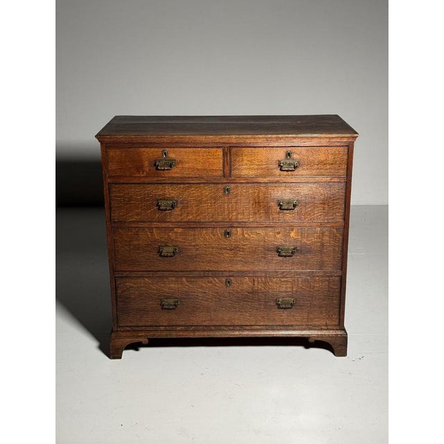 Large 19th Century English Chest of Drawers For Sale - Image 11 of 16