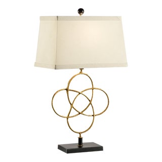 Chelsea House Loose Knot Lamp in Gold For Sale