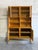 In Style of Henning Kjærnulf Oak Hutch With Glass Doors and Open Shelves Denmark Mid-Century Modern 1960s For Sale - Image 4 of 10